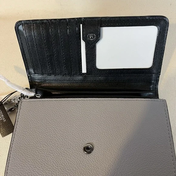 Victoria's Secret Tech Wristlet Cellphone ID Card Wallet Purple 6 7/8"x 4.5" NWT - Picture 4 of 14